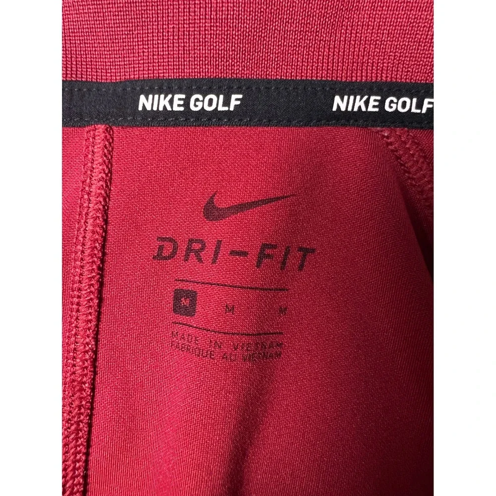 Nike Golf USC Trojans Dri-FIT Polo Shirt Mens Medium Red Short Sleeve 891881-613